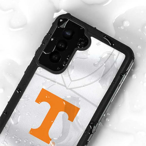University of Tennessee White Jersey Galaxy S24 Plus Waterproof Case